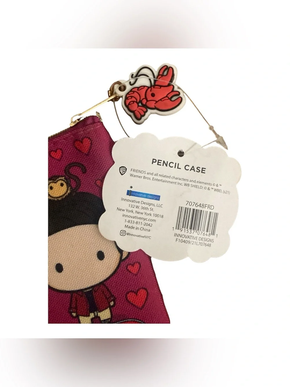 Friends You’re My Lobster Pencil Case
